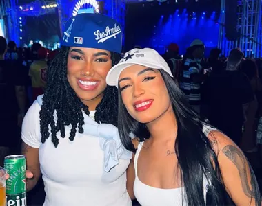 Gabriela Messy e Daniela Leite, ex-namoradas de A Dama