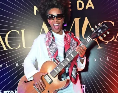 Jornalista marcou presença no evento