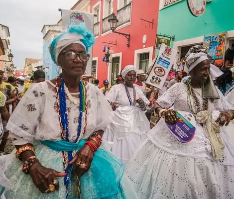 Imagem ilustrativa da imagem Ancestralidade dos blocos afro tomam conta do Carnaval