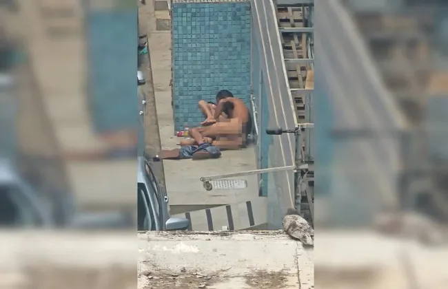 Imagem ilustrativa da imagem Assista: casal não 'vê bicho' e faz amor ao ar livre