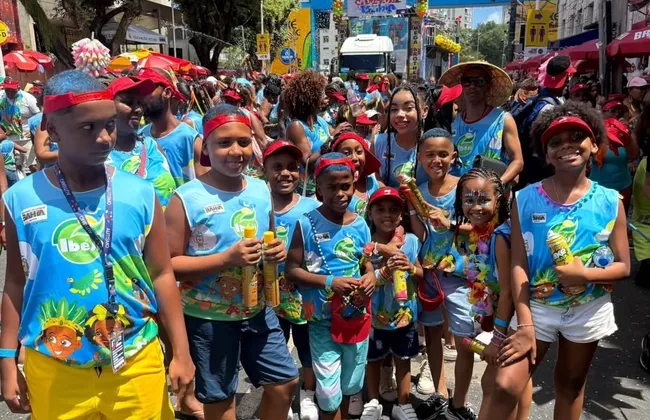 Imagem ilustrativa da imagem Bloco afro infantil Ibéji faz caruru para celebrar 32 anos de fundação