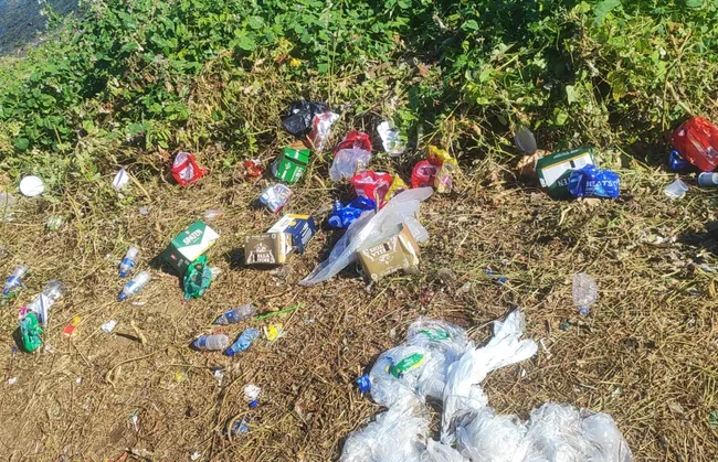 Imagem ilustrativa da imagem Grande volume de lixo marca trecho do Fuzuê na Barra