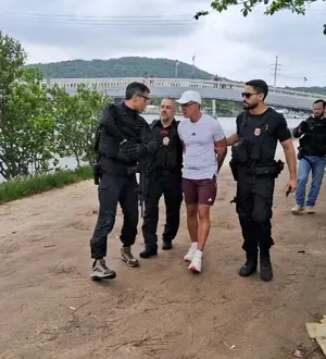 Imagem ilustrativa da imagem Assista: prisão de bicheiro só acontece após o cardio; web faz resenha