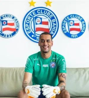 Imagem ilustrativa da imagem Bahia anuncia contratação do goleiro Léo Vieira