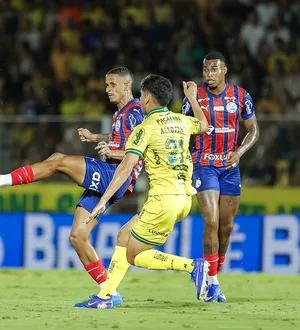 Imagem ilustrativa da imagem Bahia vence o Mirassol, de virada, no Brasileirão