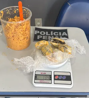Imagem ilustrativa da imagem Mulher tenta entrar em presídio com drogas escondidas no strogonoff