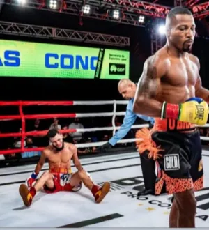 Imagem ilustrativa da imagem Robson Conceição dá show no ringue e vence por decisão unânime