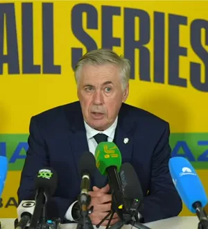 Imagem ilustrativa da imagem Torcida fica na bronca, e Ancelotti manda recado após empate do Brasil