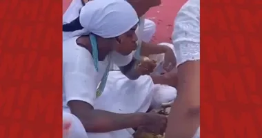 Imagem ilustrativa da imagem A Dama denuncia intolerância religiosa após postar vídeo no candomblé