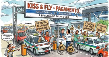 Imagem ilustrativa da imagem Boca De Me Dê: Kiss & Fly, perigo, no vermelho e lucro na sacola