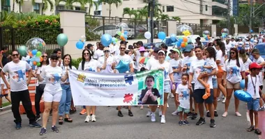 Imagem ilustrativa da imagem Caminhada na Barra destaca respeito e inclusão no autismo