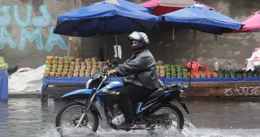 Imagem ilustrativa da imagem Chuva pesada e ventania: Salvador entra em alerta laranja
