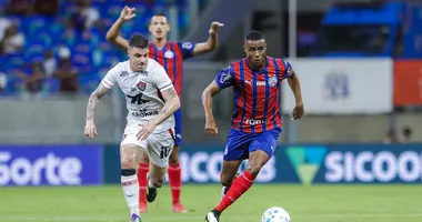 Imagem ilustrativa da imagem Com gol anulado e golaço, Ba-Vi termina empatado na Fonte Nova