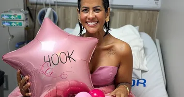 Imagem ilustrativa da imagem Entenda touca que mãe de Sheuba usa em tratamento contra câncer