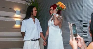 Imagem ilustrativa da imagem Kirah Menezes se casa e provoca ex: "Nem interesseira e golpista"