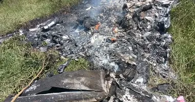 Imagem ilustrativa da imagem Queda de avião deixa dois mortos