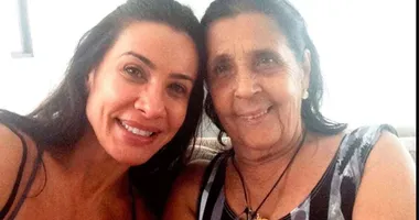 Imagem ilustrativa da imagem Scheila Carvalho rebate ataques por mãe trabalhar aos 84 anos