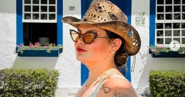 Imagem ilustrativa da imagem Thais Carla passa por situação constrangedora na academia