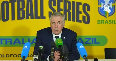 Imagem ilustrativa da imagem Torcida fica na bronca, e Ancelotti manda recado após empate do Brasil