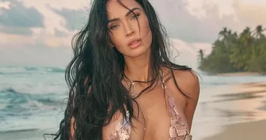 Imagem ilustrativa da imagem Veja: Megan Fox causa na internet após postar fotos sensuais