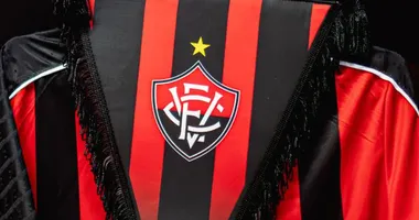 Imagem ilustrativa da imagem Veja nova camisa do Vitória para a temporada 2026