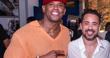 Imagem ilustrativa da imagem Vídeo: Everton Ribeiro comemora 37 anos metendo dança com Flavinho