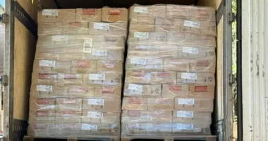 Imagem ilustrativa da imagem Vinte e cinco toneladas de salsicha são apreendidas na BR-324