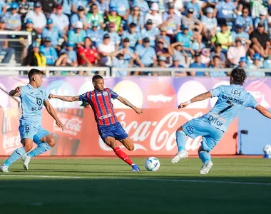 Bahia sofreu para criar oportunidades contra o time chileno