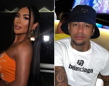 Bruna Luma e Iuri Sheik brigaram após se encontrarem no Carnaval