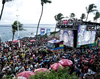 Bruno também mencionou os números de foliões