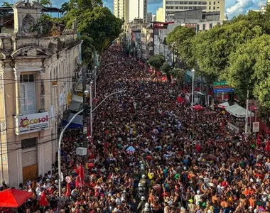 Centro atraiu mais público na reta final da folia