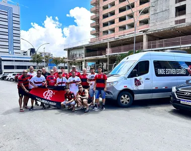 Romário e amigos foram pra Brasília de van