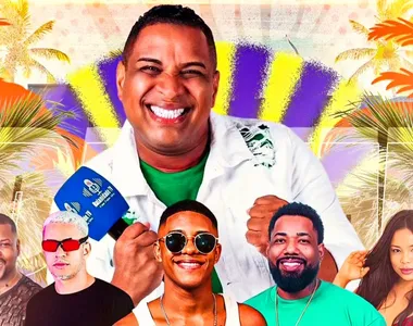 Fábio Silva e os convidados