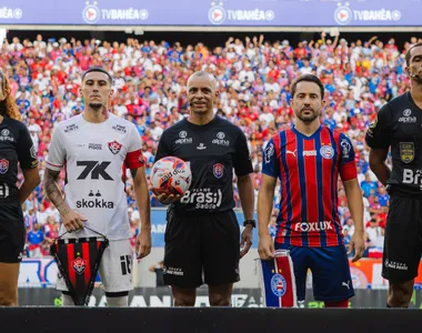 Wilton Pereira Sampaio apitou final do Baianão deste ano