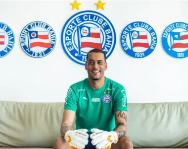 Léo Vieira, novo reforço do Bahia.