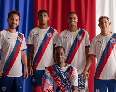 Nova camisa do Bahia lançou nesta terça-feira (17)