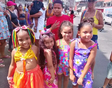 Criançada caiu na diversão