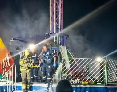 Brinquedo quebra e deixa 11 feridos em parque de diversões