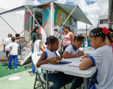 Ação ocorreu na Escola Municipal Dr. Orlando Imbassahy