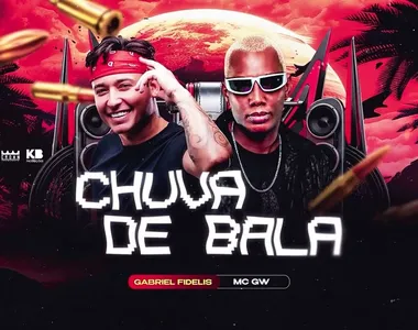 Gabriel Fidelis (esquerda) e MC GW (direita)