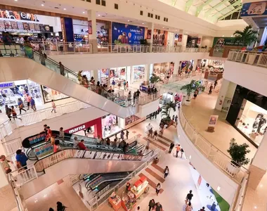 Um dos shoppings de Salvador