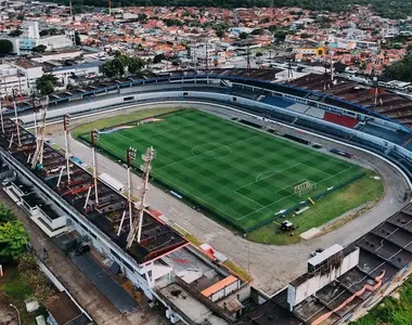 Estádio Rei Pelé, em Maceió