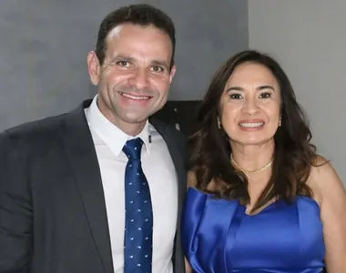Edim Oliveira e a vice-prefeita Selma Bezerra