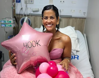 Jaqueline Matos, mãe de Sheuba Matos, está em tratamento contra um câncer de útero