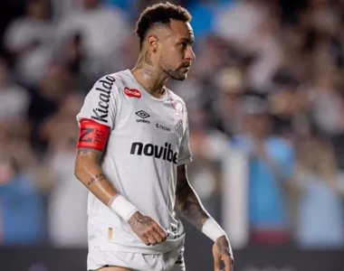 Neymar Jr, atacante do Santos e da Seleção Brasileira