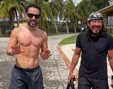 Everton Ribeiro treinou com Bell Marques