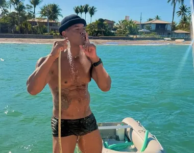 Flavinho, vocalista do Pagod'art