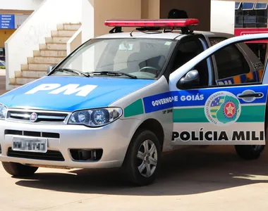 Viatura da PM de Goiás