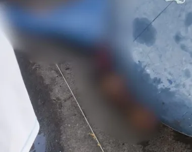 Corpo foi encontrado coberto por uma caixa d’água