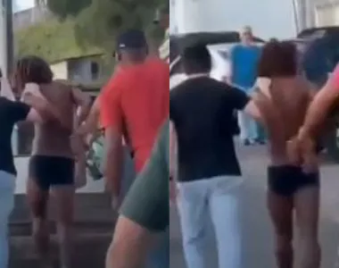Mateus Bezerra da Conceição  foi preso no Porto da Barra